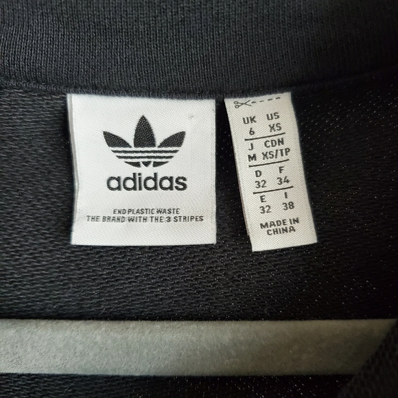 Adidas Trefoil Quarter Zip Sweatshirt - Picture 6 of 8